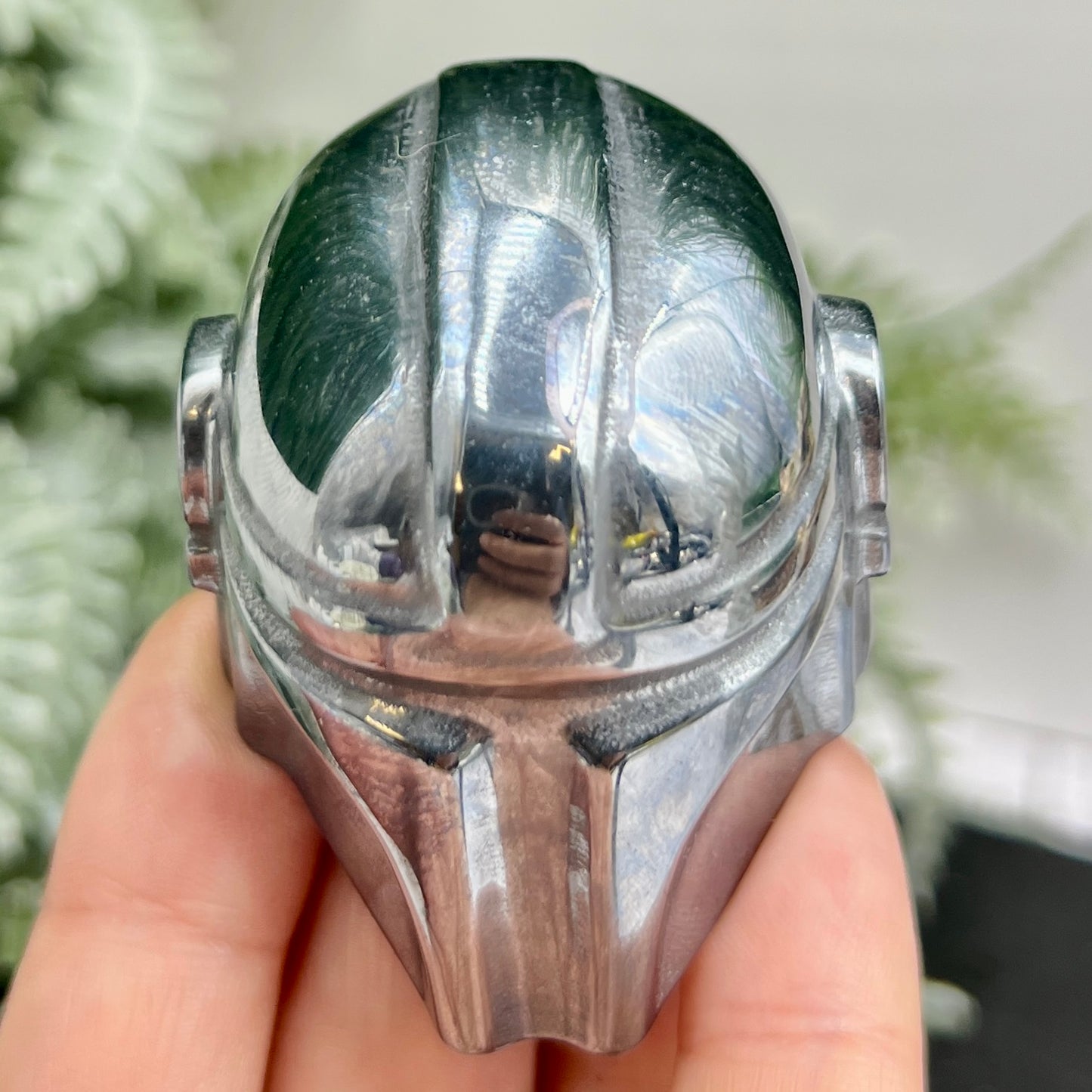 Terahertz Mandalorian Helmet Star Wars Decorative Carving