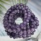 Lepidolite Purple Mica Crystals Bracelets Wearable Gemstones Elastic 7-8mm Beads 16cm