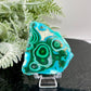 Chrysocolla Malachite Slice Chunk with Stand Crystal Specimen Peru 106g