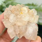 Candle Pineapple Quartz Flower Cluster Natural Crystal Specimen 82g