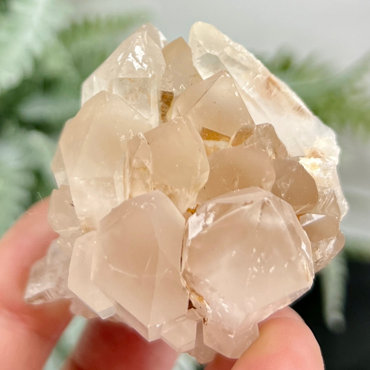 Candle Pineapple Quartz Flower Cluster Natural Crystal Specimen 100g