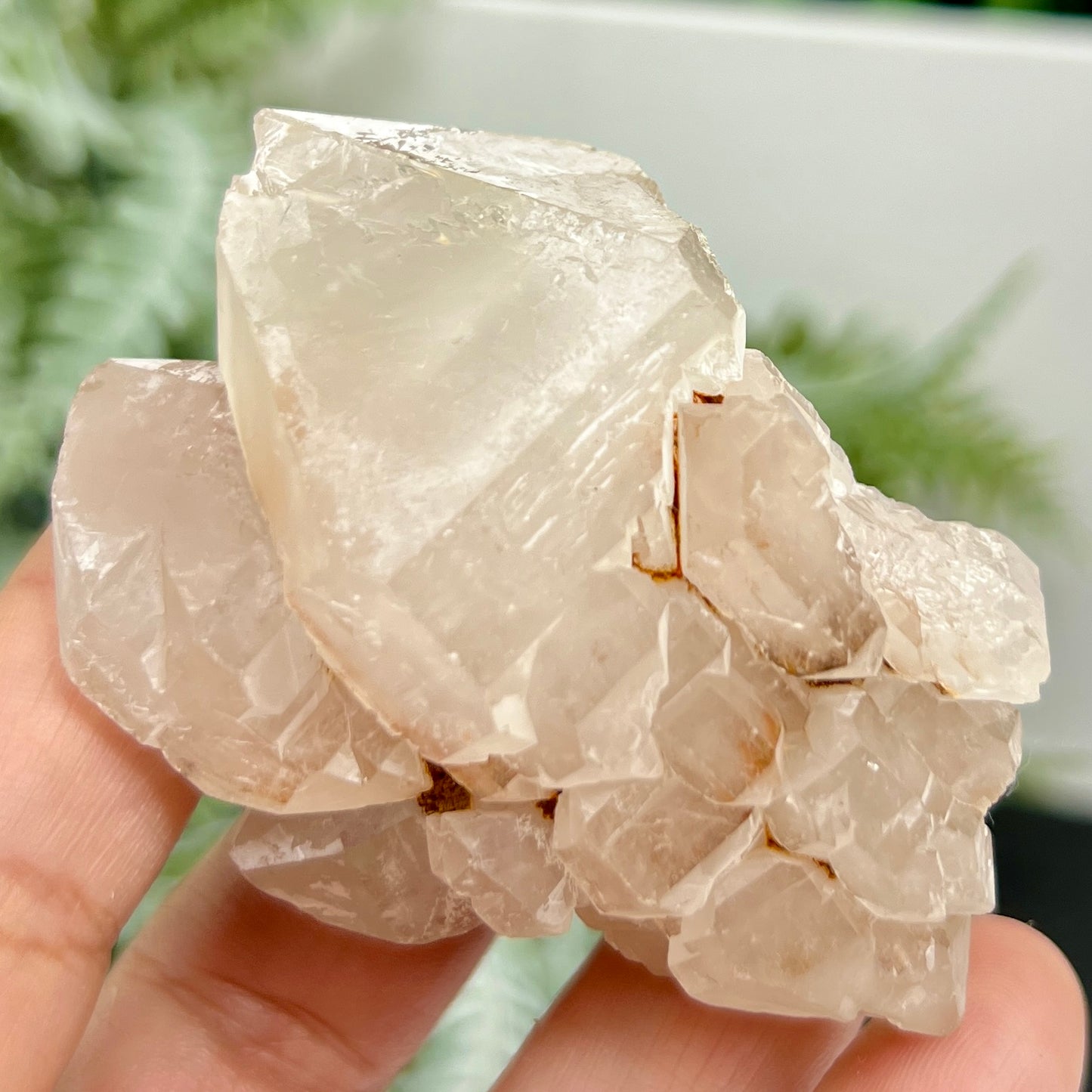 Candle Pineapple Quartz Flower Cluster Natural Crystal Specimen 94g