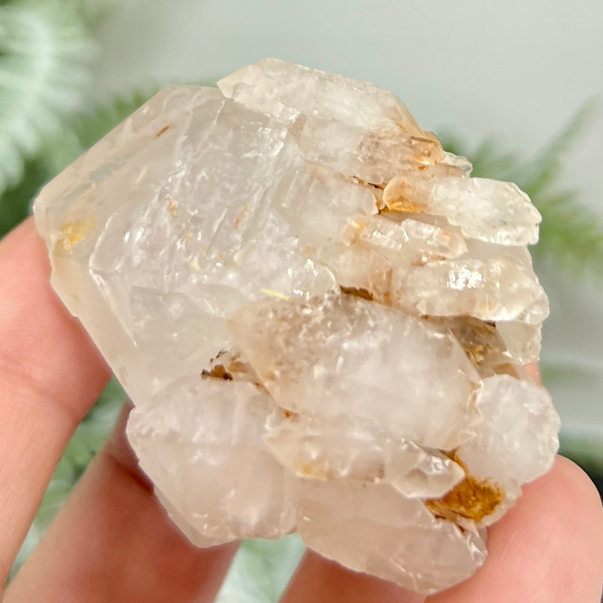 Candle Pineapple Quartz Flower Cluster Natural Crystal Specimen 90g