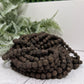 Black Rudraksha Beads 108 Mala Prayer Meditation Sacred Seeds DIY