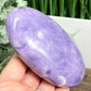 Lepidolite Purple Mica Extra Large Palm Stone Meditation Crystal 494g