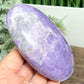 Lepidolite Purple Mica Extra Large Palm Stone Meditation Crystal 494g