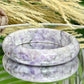 Purple Jade Bangle Bracelet Crystal Jewellery Healing Gemstone