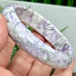 Purple Jade Bangle Bracelet Crystal Jewellery Healing Gemstone