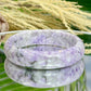 Purple Jade Bangle Bracelet Crystal Jewellery Healing Gemstone