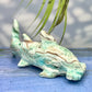 Blue Aragonite Hammerhead Shark Crystal Carving Australian Seller Large