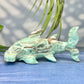 Blue Aragonite Hammerhead Shark Crystal Carving Australian Seller Large