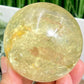 Citrine with Golden Healer Sphere Natural Crystal Ball 396g 66mm