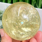 Citrine with Golden Healer Sphere Natural Crystal Ball 396g 66mm