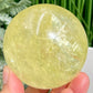 Citrine Sphere Natural Healing Crystal Ball 468g 70mm