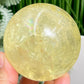 Citrine Sphere Natural Healing Crystal Ball 468g 70mm