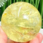 Citrine with Golden Healer Sphere Natural Crystal Ball 372g 65mm