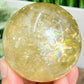 Citrine Sphere Natural Healing Crystal Ball 372g 65mm