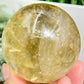 Citrine Sphere Natural Healing Crystal Ball 372g 65mm