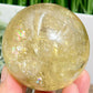 Citrine Sphere Natural Healing Crystal Ball 372g 65mm