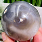 Orca Agate with Quartz Sphere Healing Crystal Ball 340g 63mm