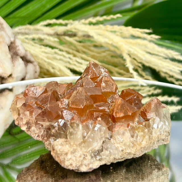 Red Quartz Hematoid Natural Mineral Specimen Healing Crystal 164g