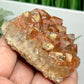 Red Quartz Hematoid Natural Mineral Specimen Healing Crystal 158g