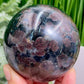 Garnet in Arfvedsonite Sphere Healing Crystal Ball 748g 76mm