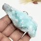 Blue Aragonite High Grade Raw Specimen Natural Crystal With Stand