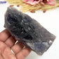 Natural Fluorite Specimen Natural Raw Crystal With Stand