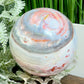 Ocean Sea Jasper Sphere Pink Blue Red Large Crystal Ball 1351g 101mm