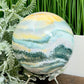 Ocean Sea Jasper Orbicular Sphere Large Crystal Ball 2431g 123mm