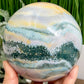 Ocean Sea Jasper Orbicular Sphere Large Crystal Ball 2431g 123mm