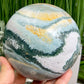 Ocean Sea Jasper Orbicular Sphere Large Crystal Ball 2431g 123mm