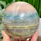 Ocean Sea Jasper Sphere Large Crystal Ball 1157g 96mm