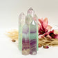 Watermelon Fluorite Points Towers Crystal Generators