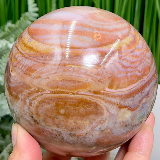 Ocean Sea Jasper Sphere Large Crystal Ball 1218g 97mm