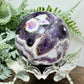 Chevron Dream Amethyst Sphere Healing Crystal Ball 248g 57mm