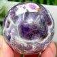 Chevron Dream Amethyst Sphere Healing Crystal Ball 248g 57mm