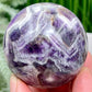 Chevron Dream Amethyst Sphere Healing Crystal Ball 248g 57mm