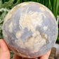 Flower Agate Sphere Healing Crystal Ball 1994g 114mm