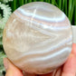 Agate Quartz Sphere Healing Crystal Ball 664g 78mm