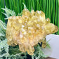 Smoky Citrine Cluster With Stand Raw Crystal Specimen 1130g