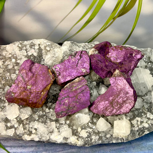 Raw Purpurite Mineral Rough Chunks Namibia Purpurite Heterosite Natural Crystal Australian Seller