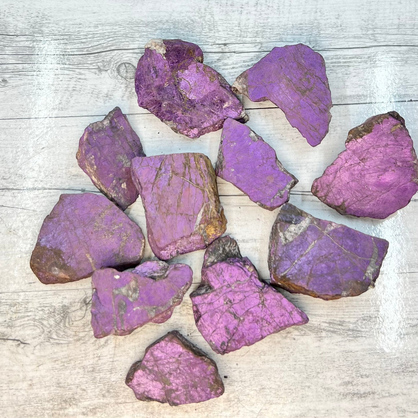 Raw Purpurite Mineral Rough Chunks Namibia Purpurite Heterosite Natural Crystal Australian Seller