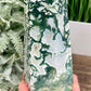 Moss Agate Tower Healing Crystal Generator 962g 203mm