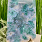 Blue Moss Agate Tower Rare Healing Crystal Generator 3776g 299mm