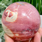 Mookaite Jasper Sphere Australian Gemstone Crystal Ball 758g 83mm