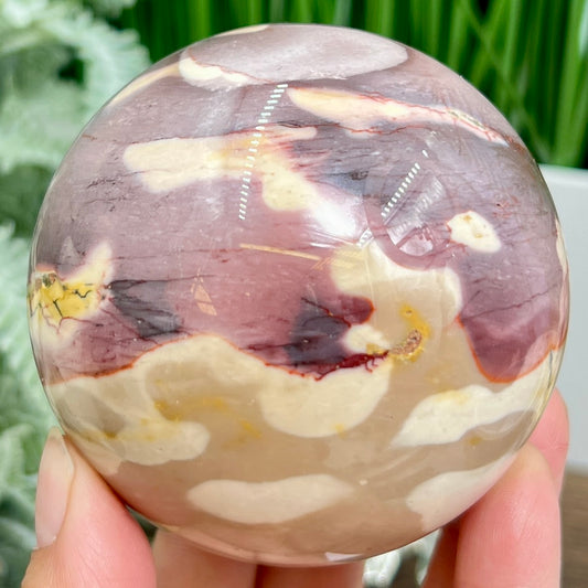 Mookaite Jasper Sphere Australian Gemstone Crystal Ball 568g 75mm