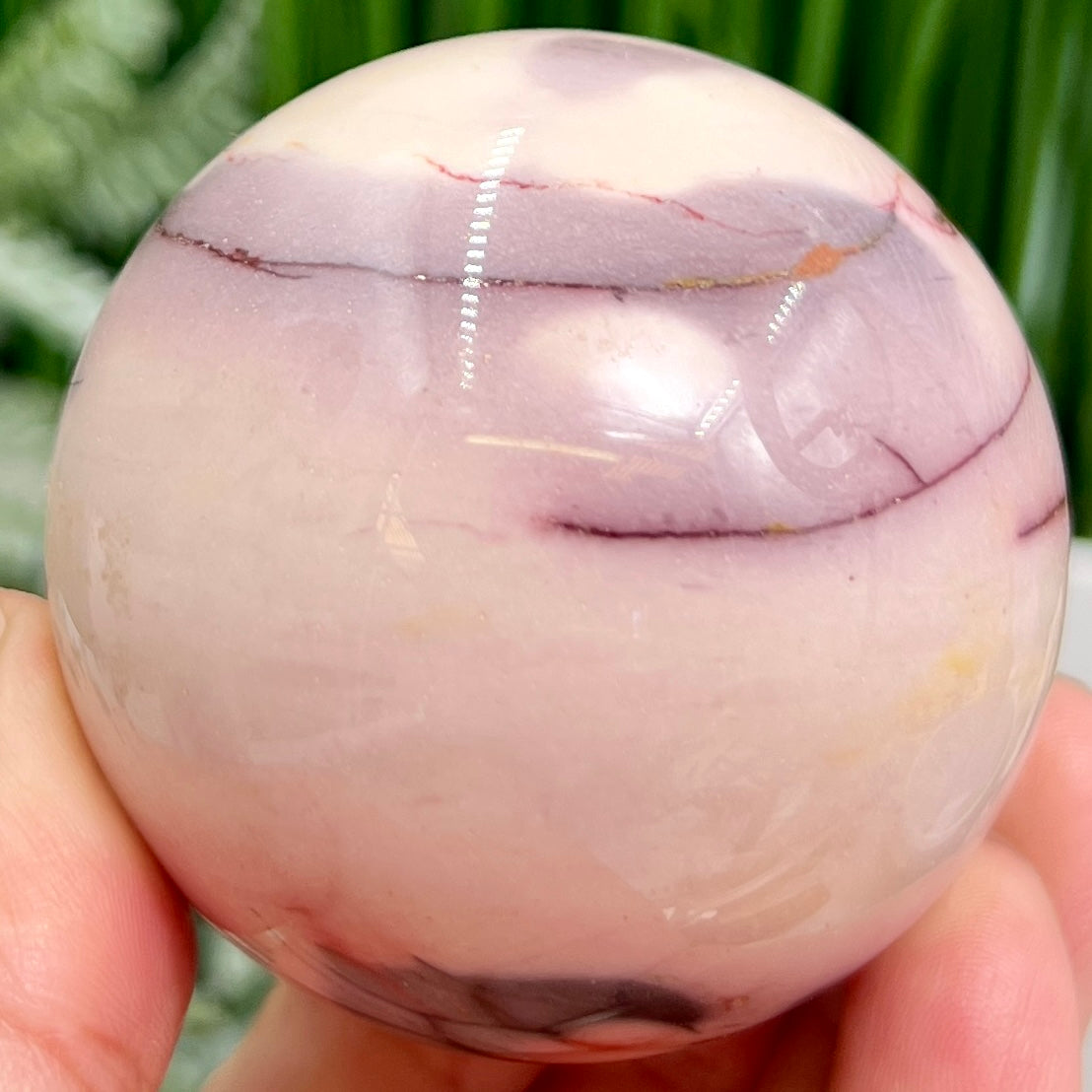 Mookaite Jasper Sphere Australian Gemstone Crystal Ball 290g 60mm