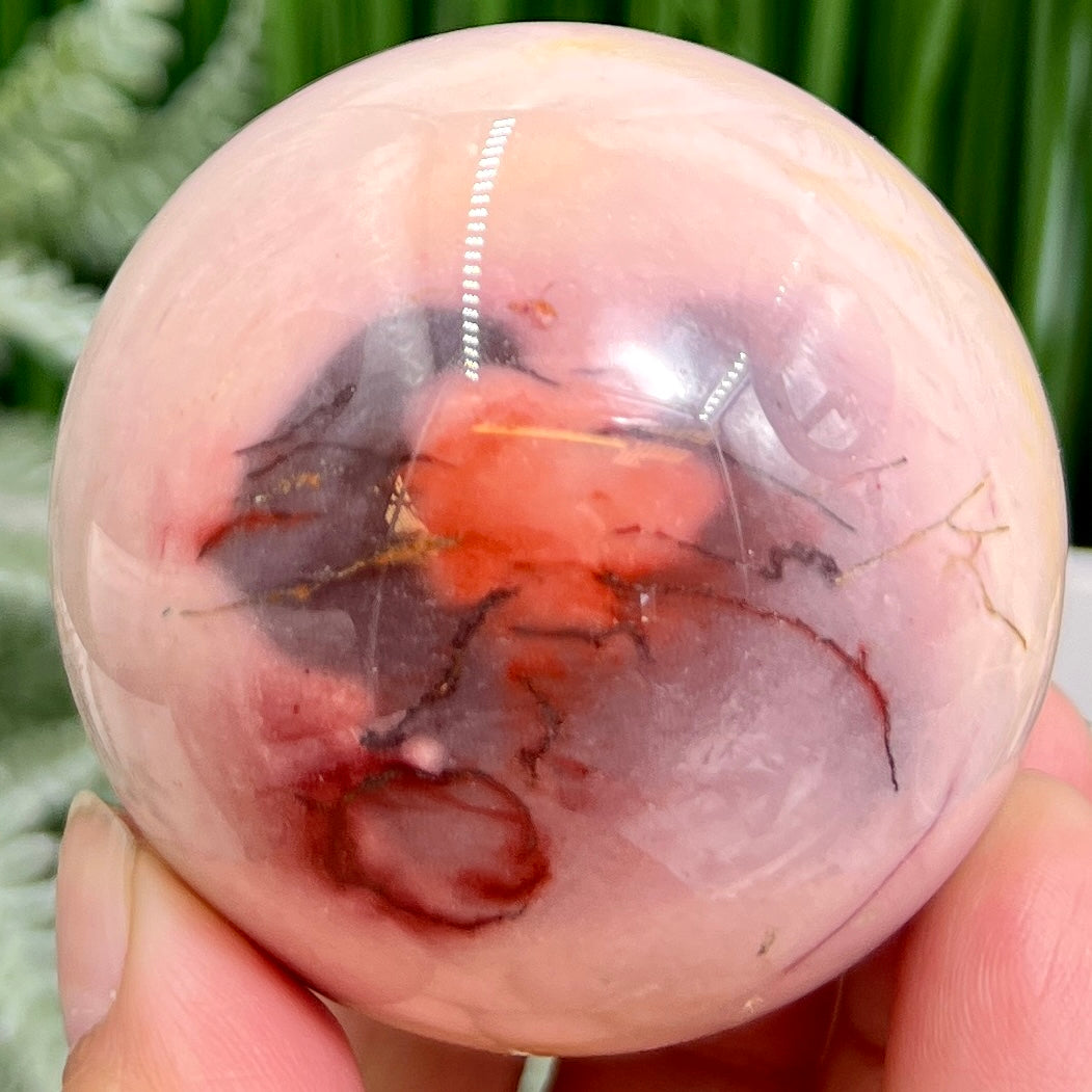 Mookaite Jasper Sphere Australian Gemstone Crystal Ball 290g 60mm